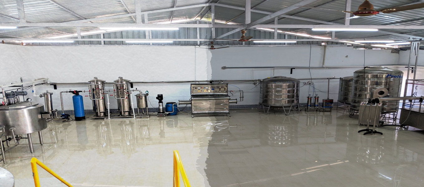 Mineral Water Bottling Plant